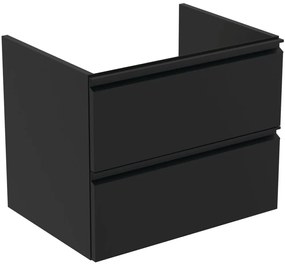 Dulap lavoar, 60x44x49 cm, negru Negru mat