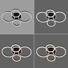 Plafonieră LED dimabilă Brilagi ORBITS LED/49W/230V 3000-6000K + telecomandă