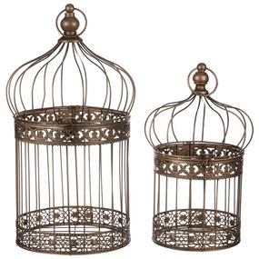 Set de cuști metalice Vask 2 buc, cupru