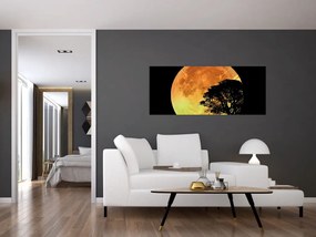 Tablou cu umbre în lumina lunii (120x50 cm)