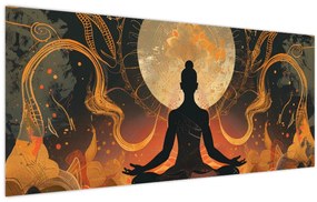 Tablou - Meditație (120x50 cm)