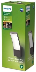 Aplică LED de exterior SPLAY LED/12W/230V 2700K IP44 Philips