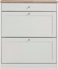 Pantofar Støraa Hector, 2 compartimente, alb