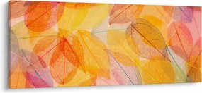 Tablou - Fundal frunze de toamnă (120x50 cm)