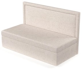 Pat bej tapițat 80x200 cm Scala – Maison de Rêve