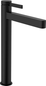 Baterie lavoar inalta Hansgrohe Finoris 260 cu ventil Push-Open negru mat