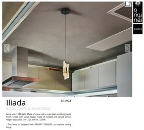 Pendul LED design elegant Iliada