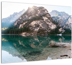 Tablou cu lac montan (70x50 cm), în 40 de alte dimensiuni noi