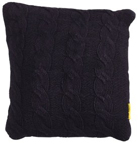 Perna decorativa CABLISS 45x45 cm, negru
