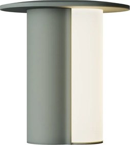 Veioza LED portabila/reincarcabila ASYM verde