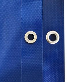 Prelată JAGO 650 g / m², ochi de aluminiu, albastru, 2 x 3 m