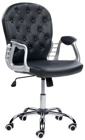 Scaun de birou Princi (negru). Promo -50%. 1011248