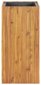 Strat inaltat de gradina, 43,5x43,5x90 cm, lemn masiv de acacia 1, 43.5 x 43.5 x 90 cm