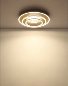 Globo 48564-40S - Plafonieră LED LAWANDA LED/40W/230V, diam. 51 cm, bej