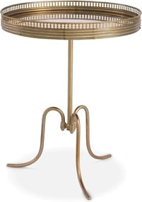 Masuta laterala design LUX cu blat din oglinda antic Classico