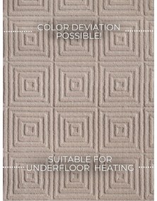 Covor tip traversă bej 80x240 cm Perles Tourmaline – Elle Decoration