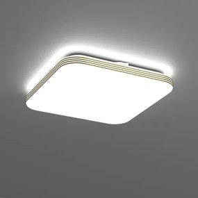 Plafonieră LED pentru baie DABAR LED/17W/230V 4000K 33x33 cm IP44