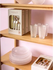 Tacâmuri argintii din oțel inoxidabil 16 buc. Mano – Hübsch