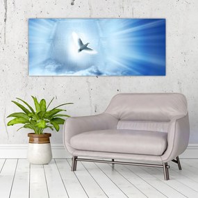 Tablou - Porumbelul lui Dumnezeu (120x50 cm)