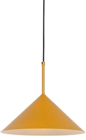 Lampă pendantă de design galbenă - Triangolo
