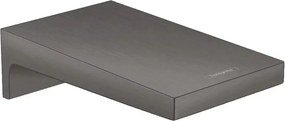 Pipa cada Hansgrohe Metropol negru - crom periat 185 mm