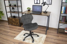 OFERTA Scaun de birou gri NOTO VELVET II. calitate
