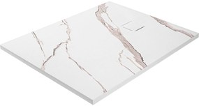 Cada de duș Magnum CARRARA WHITE 80x100