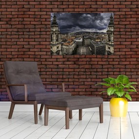 Tablou cu basilică (90x60 cm)