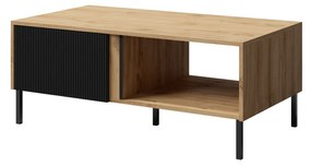 Măsuță de cafea Munkki 8 (stejar + negru). 1087323