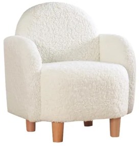 Fotoliu pentru copii DORY, alb