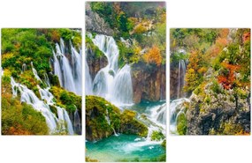 Tablou - Parcul Național Lacurile Plitvice (90x60 cm)