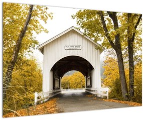 Tablou cu podul în Oregon (90x60 cm)