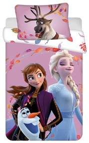 Disney Regatul de gheață Wind așternut de pat pentru copii 100×135 cm, 40×60 cm
