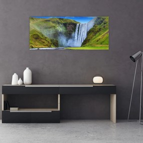 Tablou - Cascada Seljalandsfoss (120x50 cm)