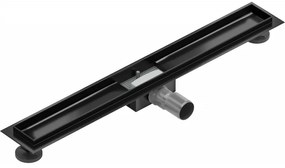 Mexen Flat corp scurgere duș liniar 80 cm, Neagră - 1715080