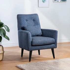 Set Canapea Extensibilă si Fotoliu Aria - S, Albastru
