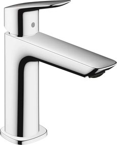 Baterie lavoar Hansgrohe Logis 110 Fine crom cu ventil Pop-Up