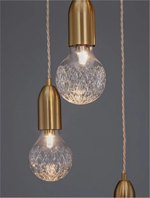 Lustra moderna cu 5 pendule design minimalist VEDA