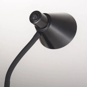 JUST LIGHT. 11248-18 - Lampă LED de birou flexibilă PIXIE, LED/4,5W/230V, neagră
