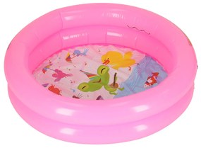 Piscina Gonflabila pentru copii, model MINI, culoare Roz, diametru 61 cm