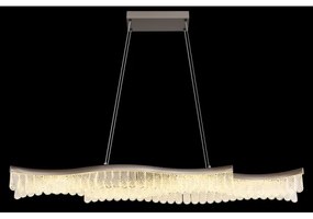 Lustră LED pe cablu Globo 67348H JULIET LED/35W/230V 3200K crom mat