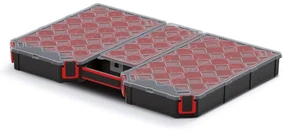 Organizator 57,7 × 39 × 6 cm, cutii, negru