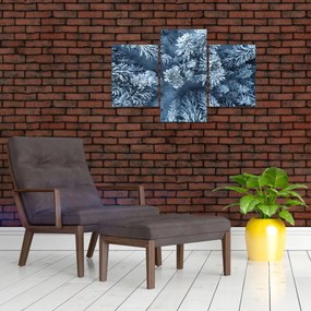 Tablou - Pădure înzăpezită (90x60 cm)