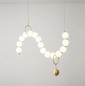 Lustra LED G3977 – 72W, cu telecomanda, 3 temperaturi de culoare