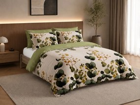 Lenjerie cocolino DUO SENSE EUCALIA colorat microplus/flanel Dimensiune lenjerie de pat: 70 x 90 cm | 140 x 220 cm