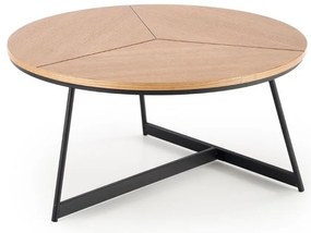 Masa de cafea Karida, stejar / negru