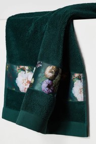 Prosoape Essenza Home Fleur, verde inchis verde 30x50 cm