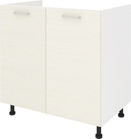 Corp Masca Chiuveta Lecce, 2 Usi, Larice/Alb, 80 x 50 x 80 cm