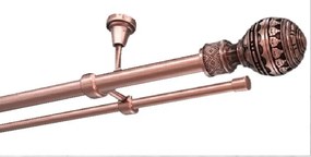 Galerie dubla tavan Betina cupru 25/16mm (Alege marime: 180 cm)