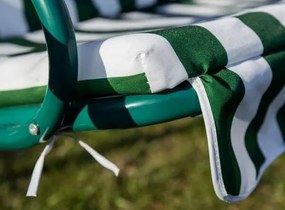 Balansoar de grădină Happy Green Stripy II